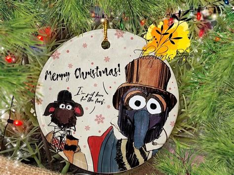 Gonzo Rizzo The Muppet Ornament Retro The Muppet Christmas Etsy