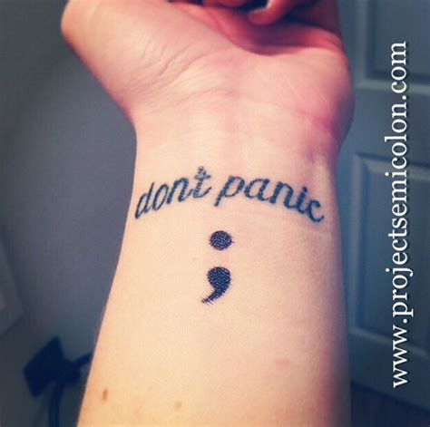 20 Beautiful Semicolon Tattoos That Raise Awareness For Mental Health