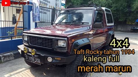 Bismillah Dijual Daihatsu Taft Rocky F75 4x4 Tahun 1994 Pajak Hidup