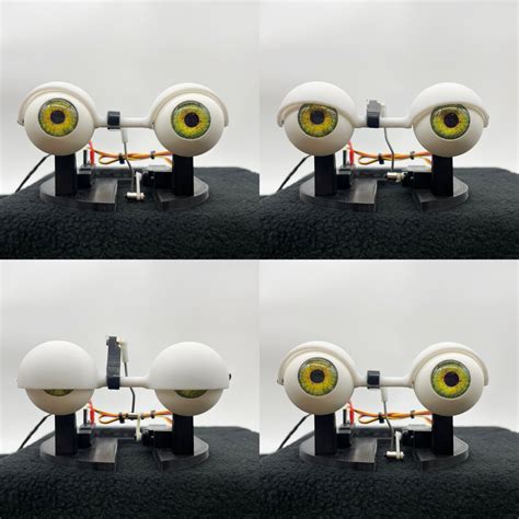 Animatronic Blinking Eyes For Puppets Or Robotics