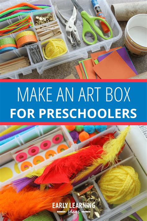 Easy Art Ideas For Kids How To Easily Assemble An Art Box