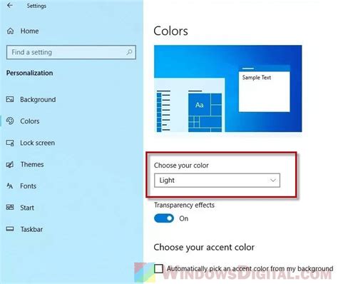 How To Enable Windows 10 Light Theme Or Download Windows Theme
