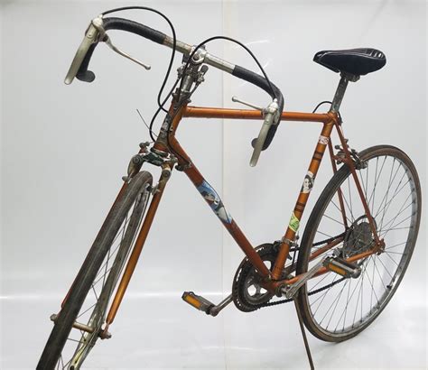 Vintage Ten Speed Bike Bicycle With Bull Handlebars 1970s Hangar 19