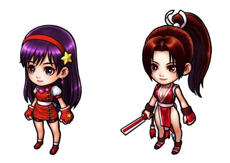 Shiranui Mai And Asamiya Athena The King Of Fighters And 4 More