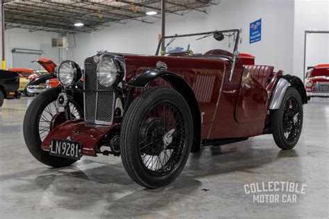 1933 Mg J2 Midget Collectible Motor Car Of Atlanta