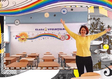 Ea Este învățătoarea Care îi Așteaptă Pe Copii în „clasa Steluțelor