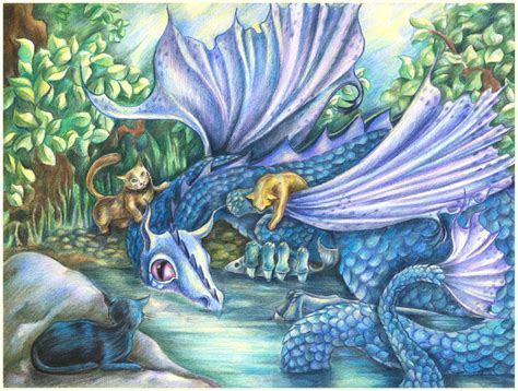 Of Cats And Dragons By Mieronna On Deviantart