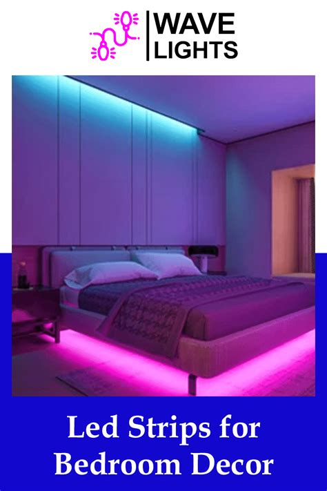 Led Strip Light W Remote Control In 2021 Led Lighting Bedroom Bed