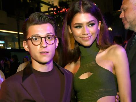 tom holland and zendaya seen kissing sends spider man fans into frenzy over ‘perfect couple