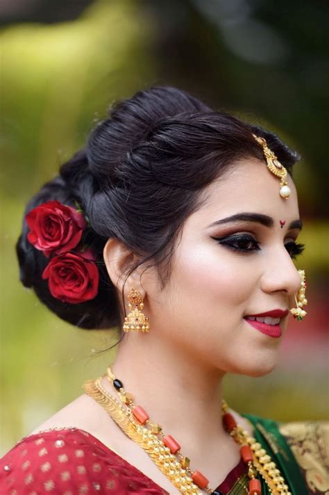 Photos of the hottest celebrity hairstyles. Bridal Hairstyle Indian Marathi Style - Wavy Haircut