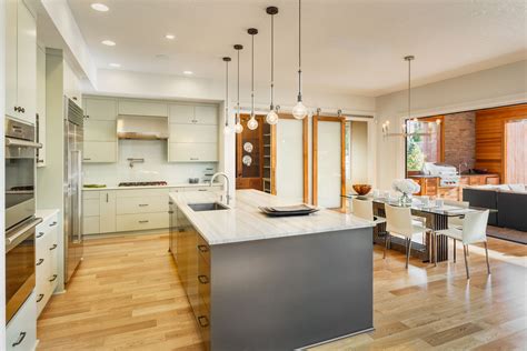 Within kitchen, you step down into a separate small room. 5 Best Kitchen Flooring Rated By Activity