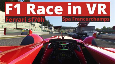 F Race In Virtual Reality Oculus Quest Assetto Corsa Spa