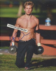 Matt Barr Shirtless Hunk In Person Signed X Color Photo Proof Ebay