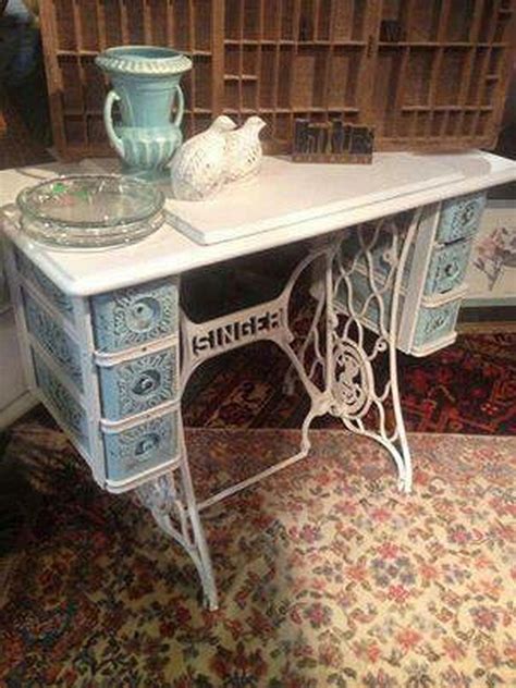 Singer Sewing Table Repurpose For In Home Ideas Mobmasker