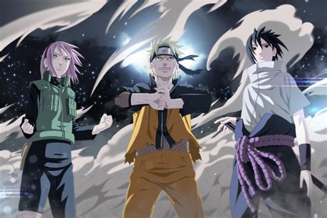 Naruto Sasuke Sakura Team 7 Naruto And Sasuke Anime Naruto