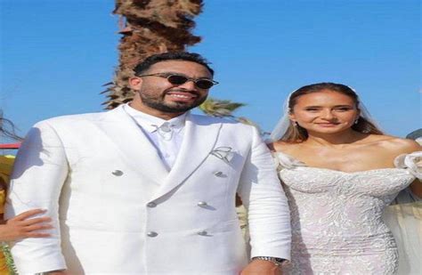 نيللي كريم تحتفل بزفافها على هشام عاشور
