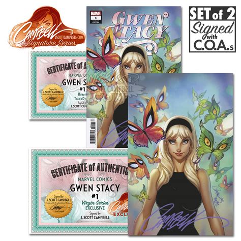 J Scott Campbell Gwen Stacy 1 J Scott Campbell Store