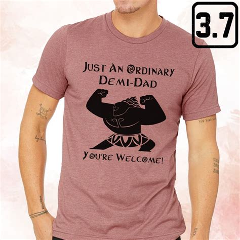 Demi Dad T Shirt Disney Father S Day Gift Just An Ordinary Demidad