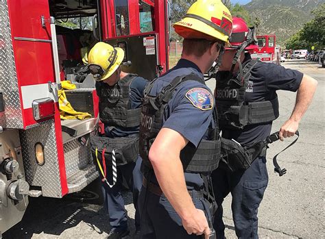 Firefighters At San Bernardino School Shooting Donned Body