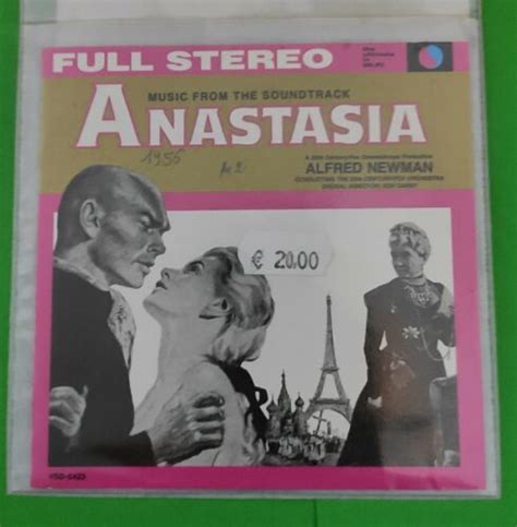 Anastasia Alfred Newman Cd Original Soundtrack 30206542226 Ebay
