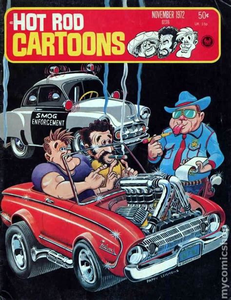 Hot Rod Cartoons 1964 1974 Peterson Publishing Magazine Comic Books