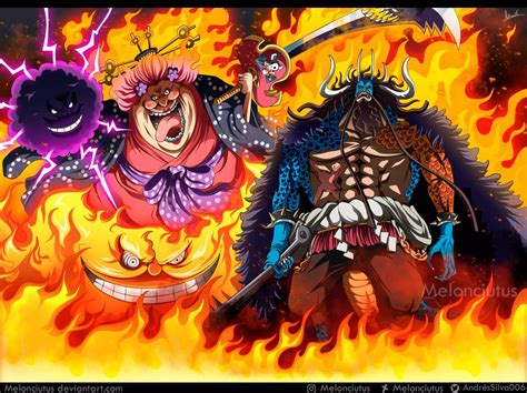 One Piece 1008 Big Mom And Kaido By Melonciutus On Deviantart