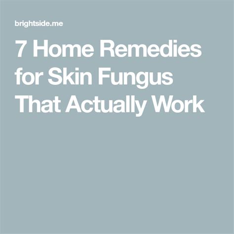 7 Home Remedies For Skin Fungus That Actually Work Home Remedies For