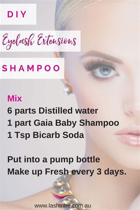 Some suggest using water and baby shampoo to wash the eyelash extensions. how to clean your eyelash extensions | Eyelash extensions ...