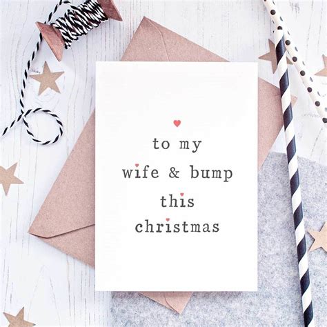 To My Hubsand Or Wife Christmas Card By The Two Wagtails