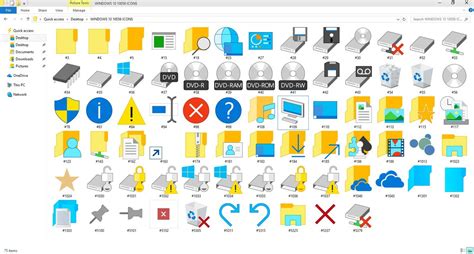 Windows 10 Folder Icon Pack Free Download Guarurec