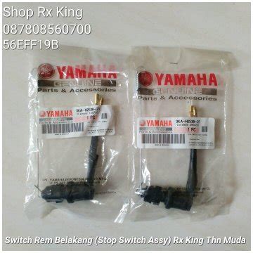 Jual Switch Rem Belakang Stop Switch Assy Rx King Tahun Muda Original Yamaha New Di Lapak RR