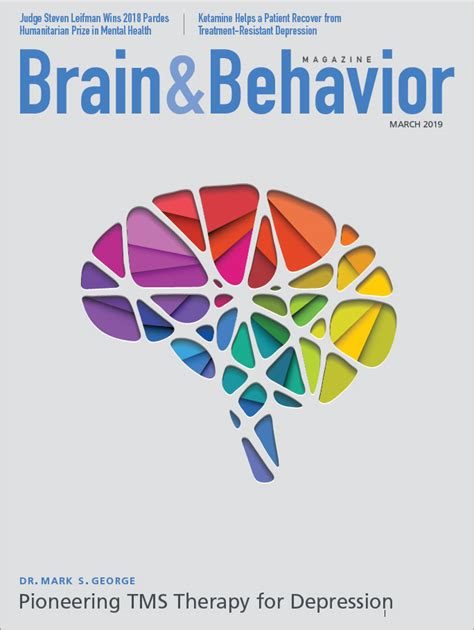 March 2019 Brain And Behavior Research Foundation