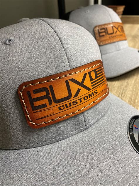 Leather Patch Hats Bux Customs