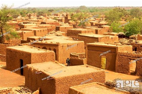 Niger Central Niger Tahoa From Rooftop Of Its World Famous Friday