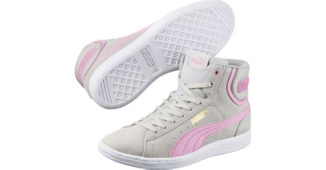Puma Suede Vikky Softfoam Mid Womens Sneakers Lyst