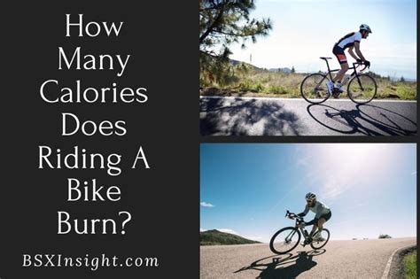 how many calories does riding a bike burn bsx insight