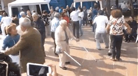 Old Man Dancing Without Cane Video Popsugar Celebrity