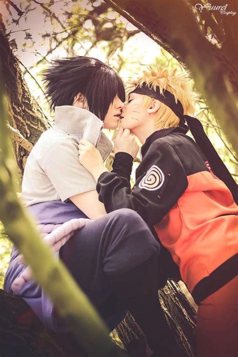 naruto sasuke cosplay kiss 2021