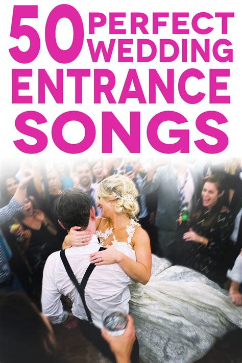 Look at our 100 show stopping wedding entrance songs to find the right one for your day. Wedding Entrance Songs To Get The Party Started | A Practical Wedding