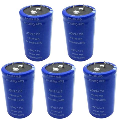 Buy Capacitor 27v 500f Farad Capacitor 60x35mm Low Esr High Frequency Super Capacitor Drops