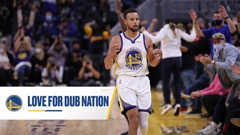 Golden State Warriors Have Love For Dub Nation Youtube