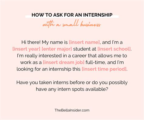 How To Land Your First Internship With A Small Business The Bella Insider