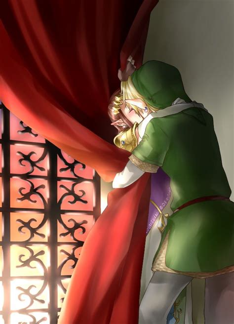 Link And Zelda The Legend Of Zelda Legend Of Zelda Breath Anime