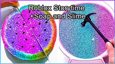 🌈text To Speech Roblox Story 1 Slime Satisfying Youtube