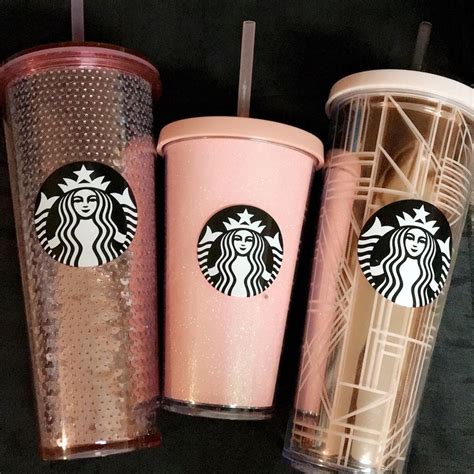 When We Discovered The Glittery And Sequined Starbucks Merchandise That