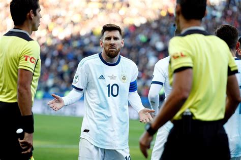 Conmebol Suspende Por Tres Meses A Messi Tras Polémicas Declaraciones