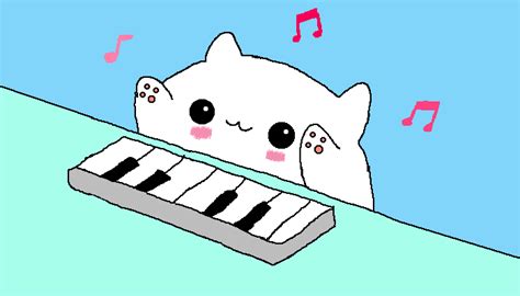Edición Bongo Cat W Piano Herramienta Gratuita De Dibujo En Línea De