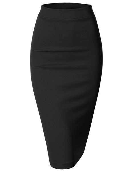 2015 Spring Summer Women Plus Size Xxs 6xl Black Office Slit Back