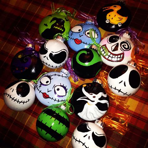 See more ideas about nightmare before christmas, nightmare before, before christmas. Hand painted nightmare before christmas tree ornaments :) | Nightmare before christmas ornaments ...