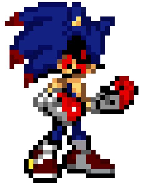 Sonic Advance Sonic Exe Sprite Pixel Art Maker